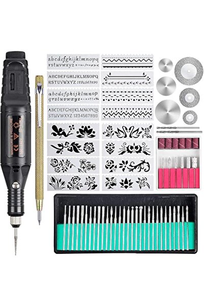 Arabest 70 Pcs Engraving Tool Kit, MultiFunctional Electric Corded Micro Engr...