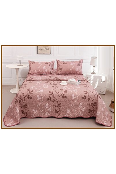 CHIRASO Reversible Quilted Bedspread Set, 2 Sides, 3 Pieces, 220x240 cm, 2 Pi...
