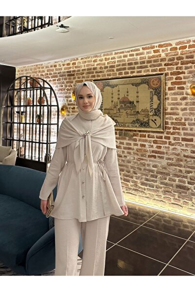 SS Design Elora Cape Set Beige