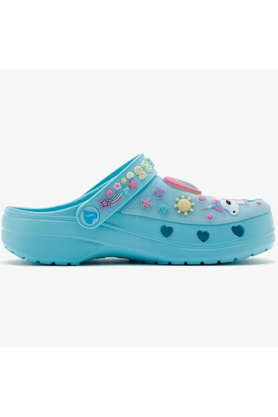 SKECHERS Heart Charmer - Girly Land Kids Lights Slipper Bantlı Işıklı Çocuk T...