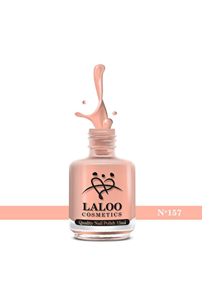 Laloo Cosmetics No. 157 Salmon Laloo classic nail polish 15 ml