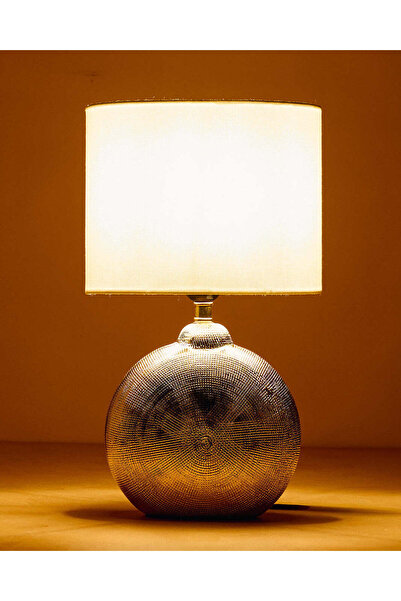 REDTAG مصباح طاولة من السيراميك الذهبي