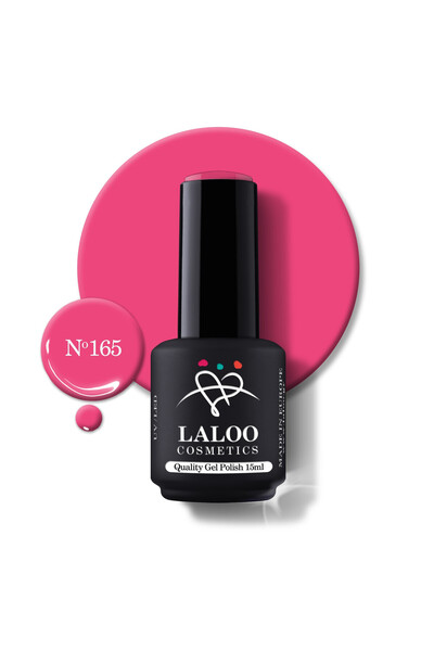 Laloo Cosmetics 165 Rouge Pink | Laloo gel polish 15ml