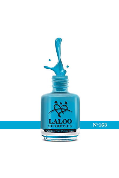 Laloo Cosmetics No. 163 Turquoise| Laloo classic nail polish 15 ml