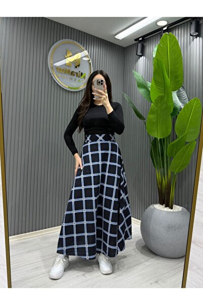 hiranurfashion Hidden Zipper Ek Plaid Single