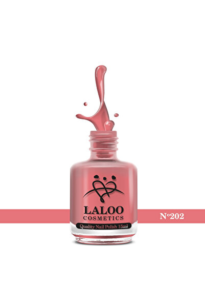 Laloo Cosmetics № 202 Светъл нар | Laloo класически лак за нокти 15 мл