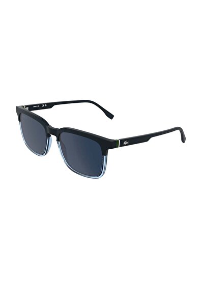 Lacoste L 6074S 410 56 Unisex Rectangular Blue Transparent Blue Multicolor Bo...
