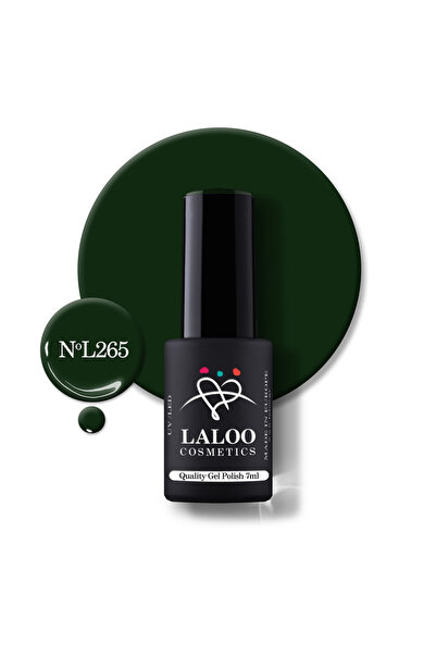Laloo Cosmetics 265 Dark Pine Green | Laloo gel polish 7ml