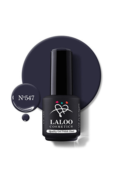 Laloo Cosmetics 547 Foggy blue | Laloo gel polish 15ml