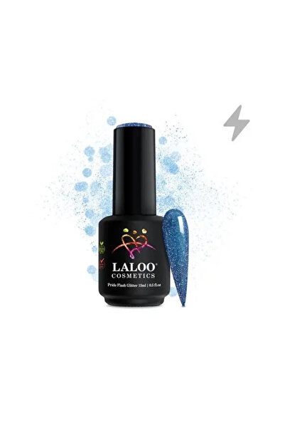 Laloo Cosmetics Gel polish Pride Flash Glitter No.6 Skylight Laloo 15ml