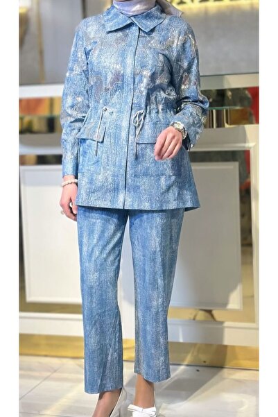 my312 PULLU DENİM TAKIM