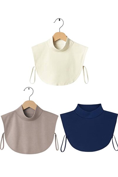 ALDAIYR 3 bucăți de guleruri pentru gât pentru femei, stil hijab