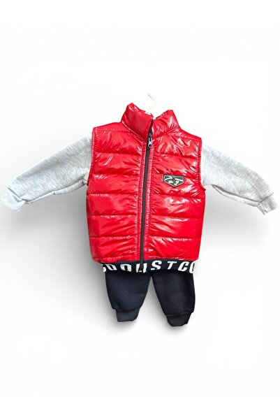 OEM 3-piece children's set - Fas vest + Cotton blouse and trousers 2-3 years