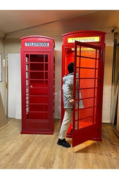 Woodymoon Büyük İngiltere Telefon Kulübesi | İçine Girilebilir Model