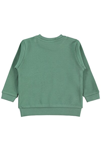 Civil Baby Hanorac Dinozaur cu imprimeu pentru 6-18 luni - Kaki 9-12 luni