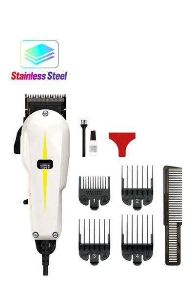 Arabest Super Taper Professional Corded Trimmer(White)