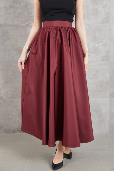 zenne Balloon skirt maroon