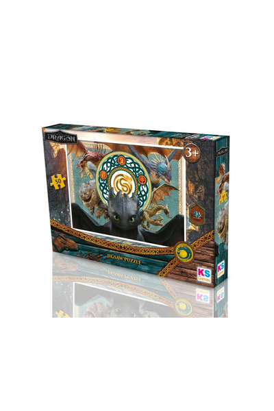TOYFEST Ks Games How to Train Your Dragon Puzzle 50 Pieces