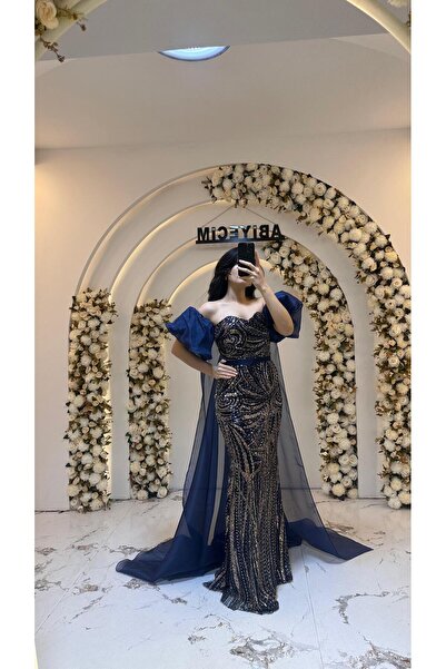 ABİYECİM ABİYE BALON KOL PUL PAYET ABİYE