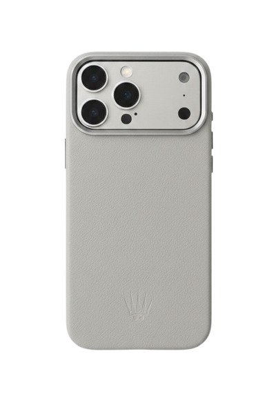 WATCHOFROYAL حافظة آيفون 17 برو ماكس من آيكون كيس باللون الأبيض مع خاصية مغنا...