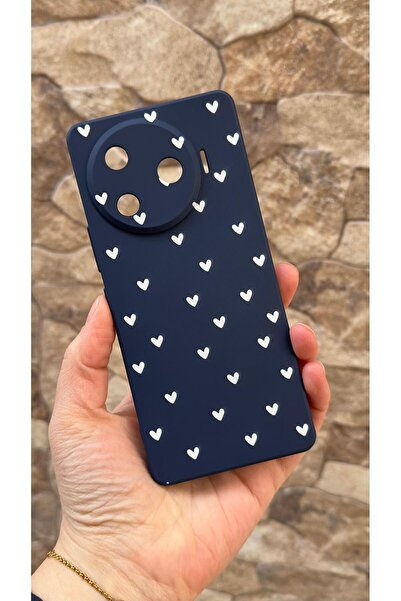 Vip Case Tecno Camon 30 Pro 5g Compatible White Heart Patterned Silicone Shoc...