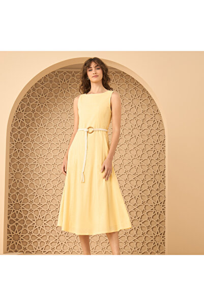 Generic Cotton Sleeveless Dress