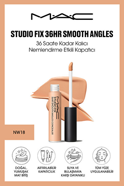 M.A.C Studio Fix 36HR Smooth Angles 36 Saate Kadar Kalıcı Nemlendirme Etkili ...
