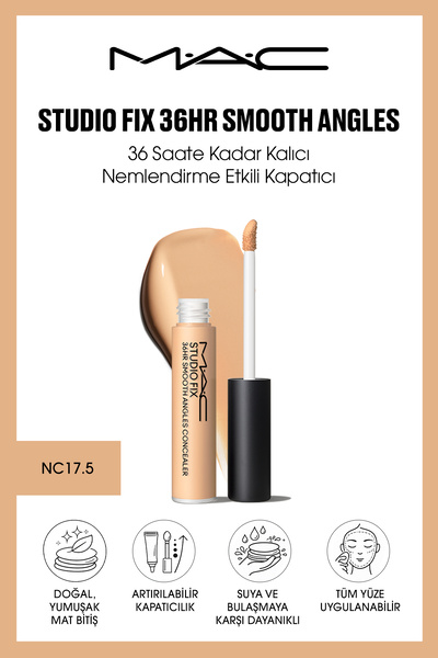 M.A.C Studio Fix 36HR Smooth Angles 36 Saate Kadar Kalıcı Nemlendirme Etkili ...
