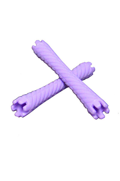 Ihair Keratin Bigudiuri violet 1.0*7.5 cm 10 buc