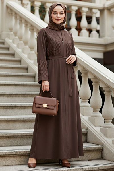 N.S NEVA STYLE Абая з капюшоном, застібка-блискавка, каміння 29133V