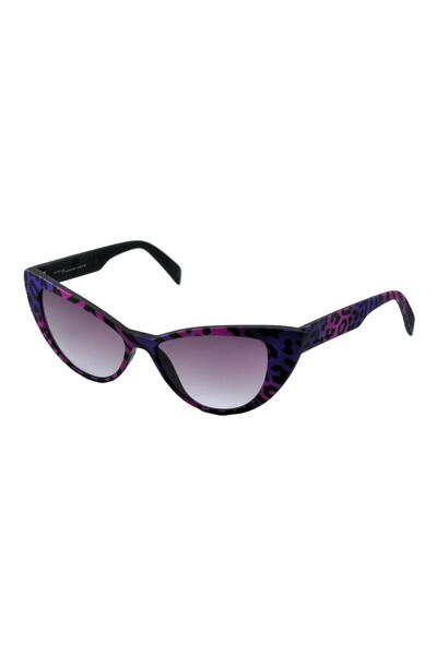 Italia Independent 906 52 Zeb 017 Purple Multicolor Cat Eye Women's Burgundy ...