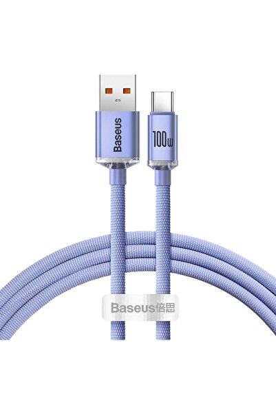 Baseus Crystal Shine Series Fast Charging Data Transfer Cable USB Type A to U...