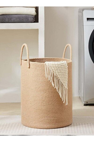 Arabest Highly woven laundry baskets for storing blankets, toys and clothes
