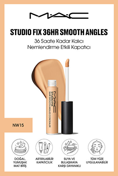 M.A.C Studio Fix 36HR Smooth Angles 36 Saate Kadar Kalıcı Nemlendirme Etkili ...