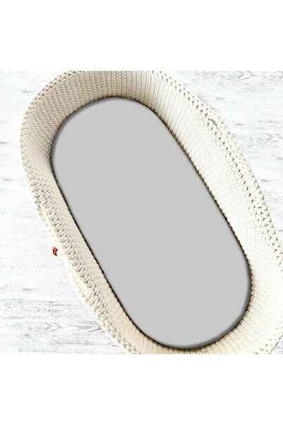 Qmini Cearceaf cu elastic, Qmini, Pentru landou, carucior si cosulet, Dimensi...