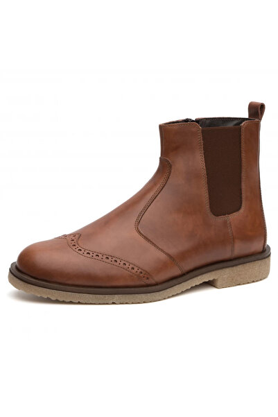 OEM Ghete din piele naturală 941 maro