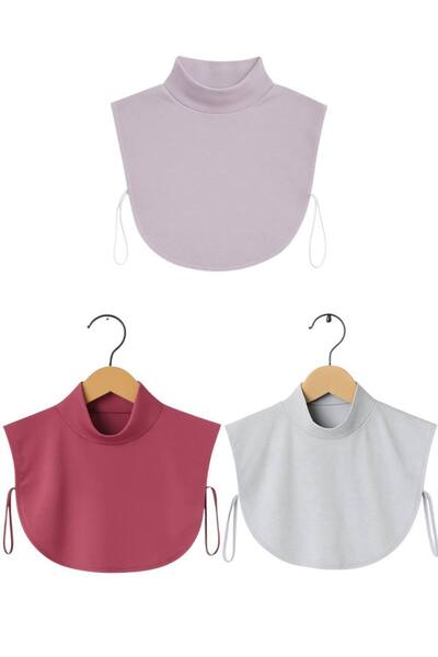 ALDAIYR 3 Pcs Women's Neck Collar Hijab