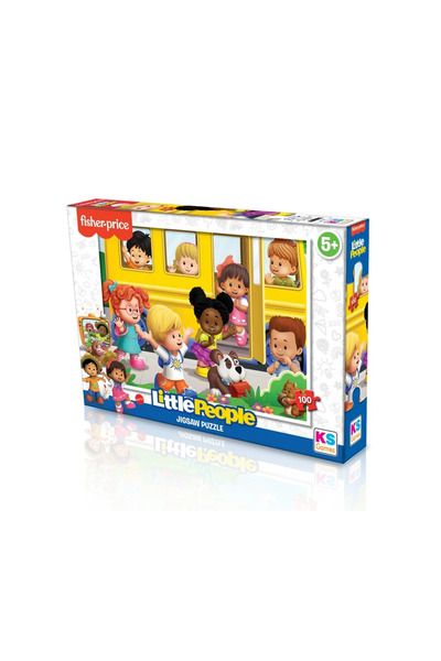 TOYFEST Ks Games Little People Puzzle 100 Pieces