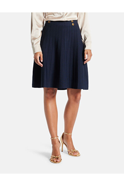 Guess Pleated mini sweater skirt