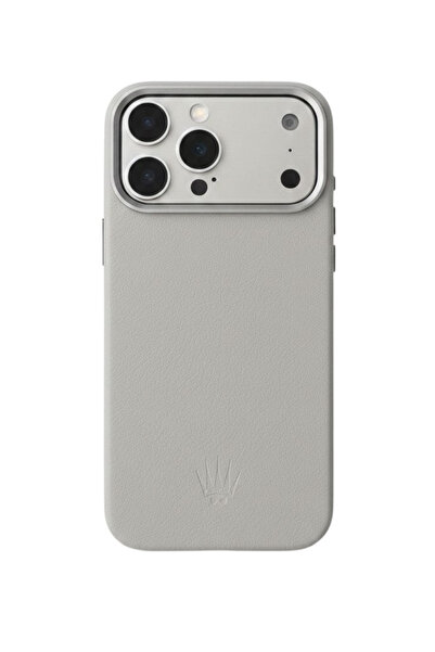 WATCHOFROYAL حافظة آيفون 17 برو من آيكون كيس باللون الأبيض مع خاصية مغناطيسية...