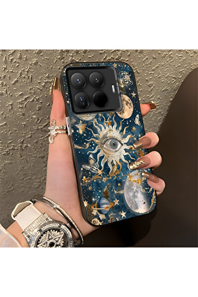 Hontinga حافظة هاتف 15T Pro متوافقة مع الحواف السيليكونية الصلبة والمضادة للس...