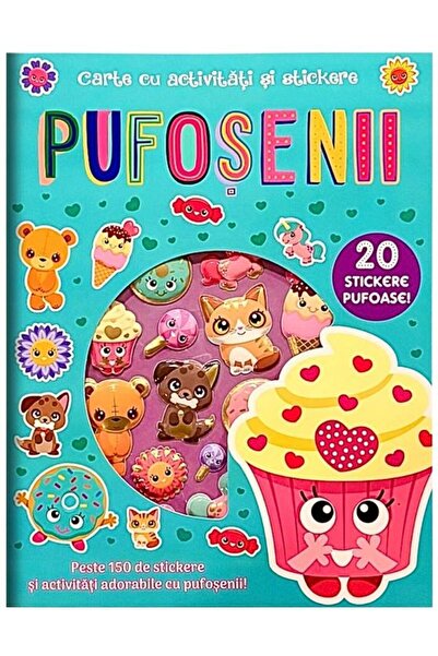 Editura Flamingo Junior The Fluffy Ones. Activity book and stickers