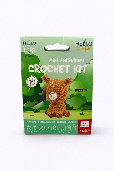 Jack Ferrero Κιτ Αμιγκουρούμι |   Χαριτωμένο Σετ Πλεκτού Αρκουδάκι |   Για αρ...