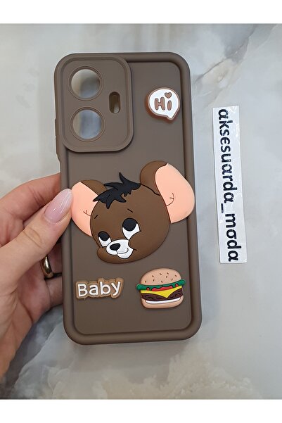 Aksesuarda Moda حافظة سيليكون متوافقة مع REALME C55