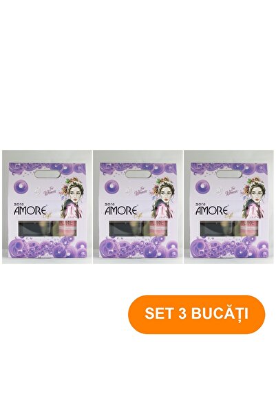 OEM SET 3 PIECES - Amore Women Eau de Parfum 100 ml & Deodorant Spray 150 ml ...