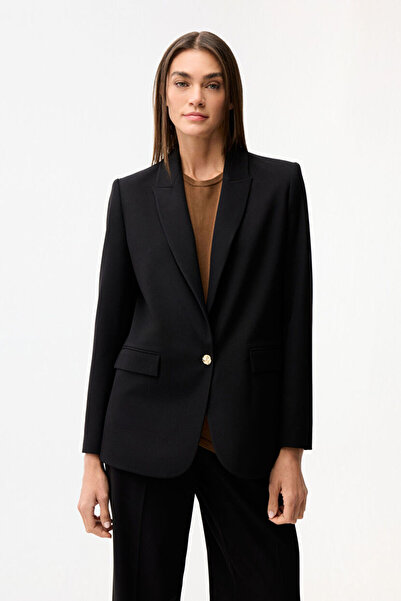 Love My Body Mono Kapama Gabardin Ceket