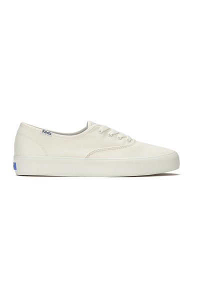 Keds Women's Champion GN Lace Up Canvas Casual Sneaker White