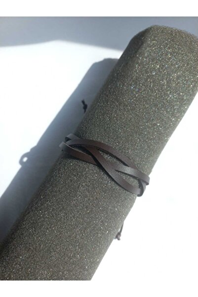 Kravatistan Leather Bracelet with Brown Adjustable Cord