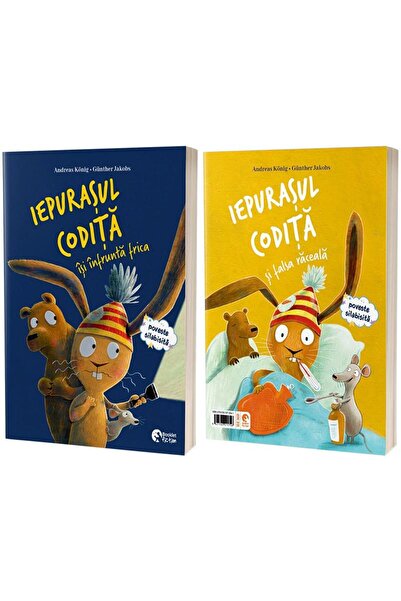 Editura Booklet Fiction Iepurasul Codita isi infrunta frica / Iepurasul Co