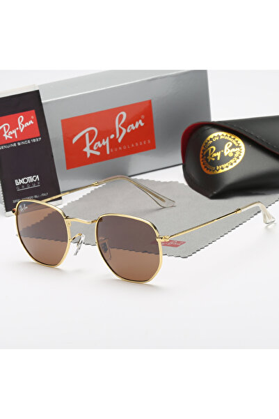Ray-Ban High Quality Glasses Metal High-end Sunglasses Black Frame with UV Le...